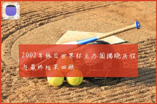 2002年韩日世界杯主办国揭晓历程与最终结果回顾